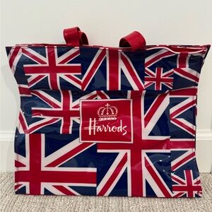 Harrods Union Jack Tote Bag